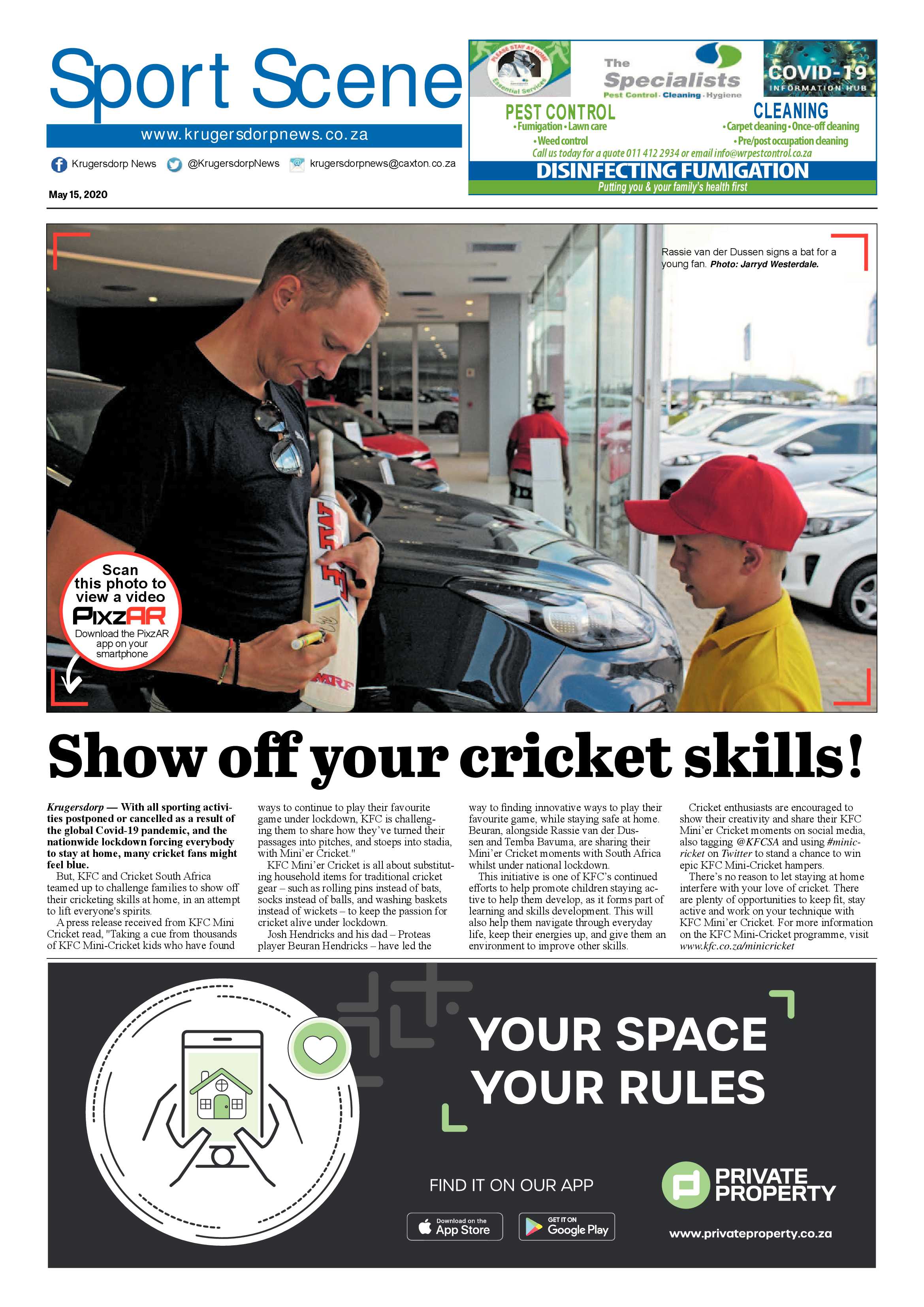 Krugersdorp News 15 May 2020 page 12