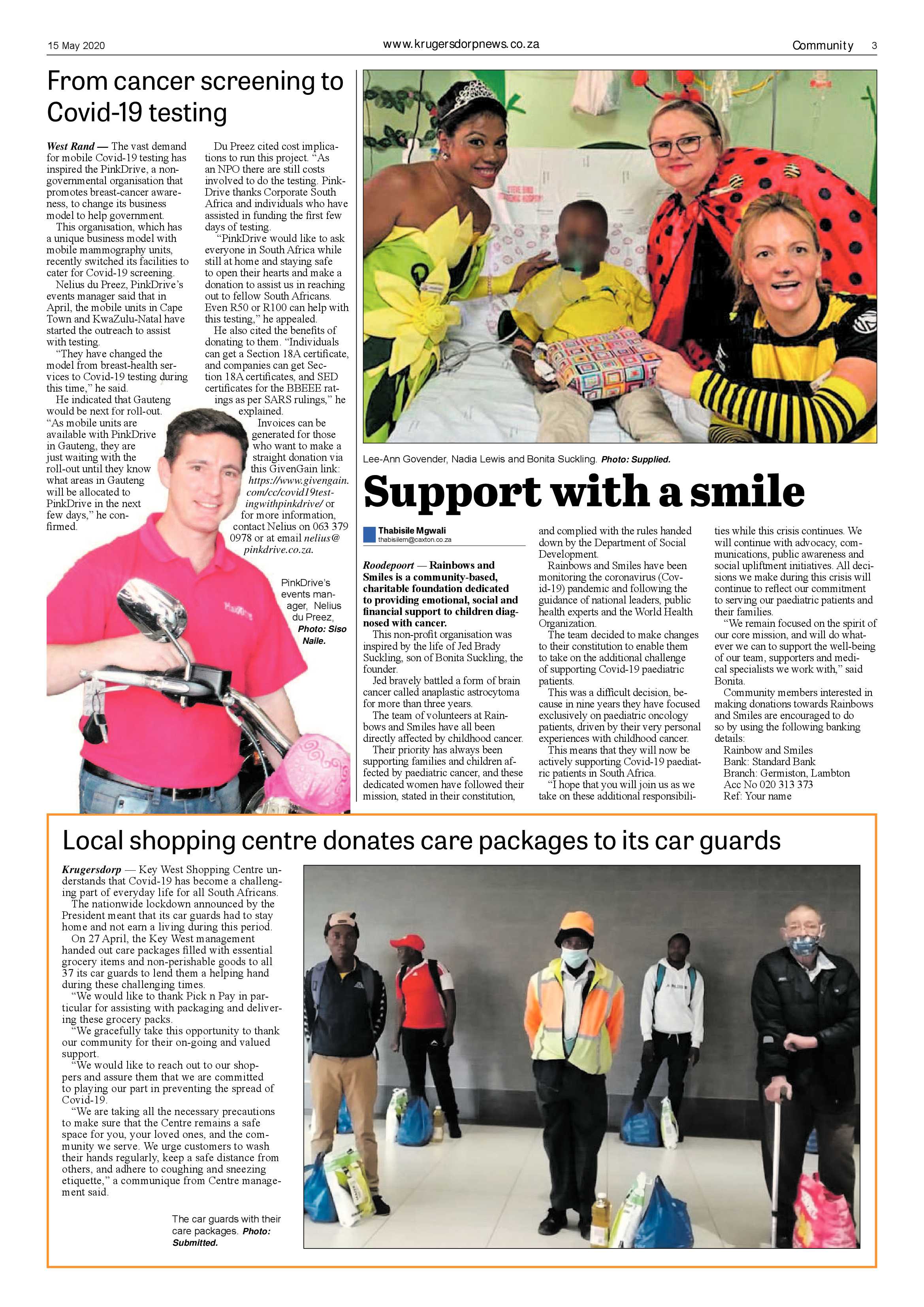 Krugersdorp News 15 May 2020 page 3