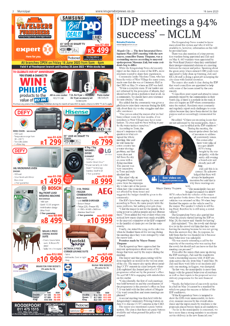 Krugersdorp News 16 June 2023 page 2