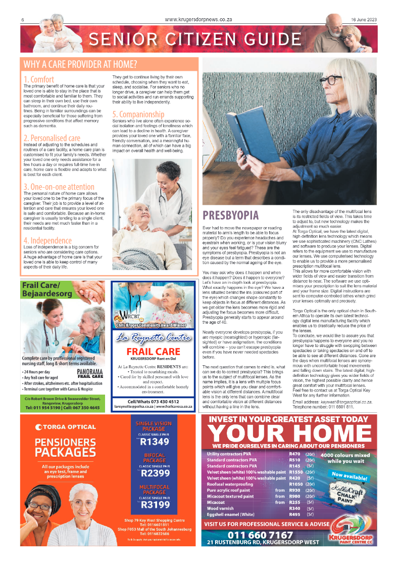 Krugersdorp News 16 June 2023 page 6