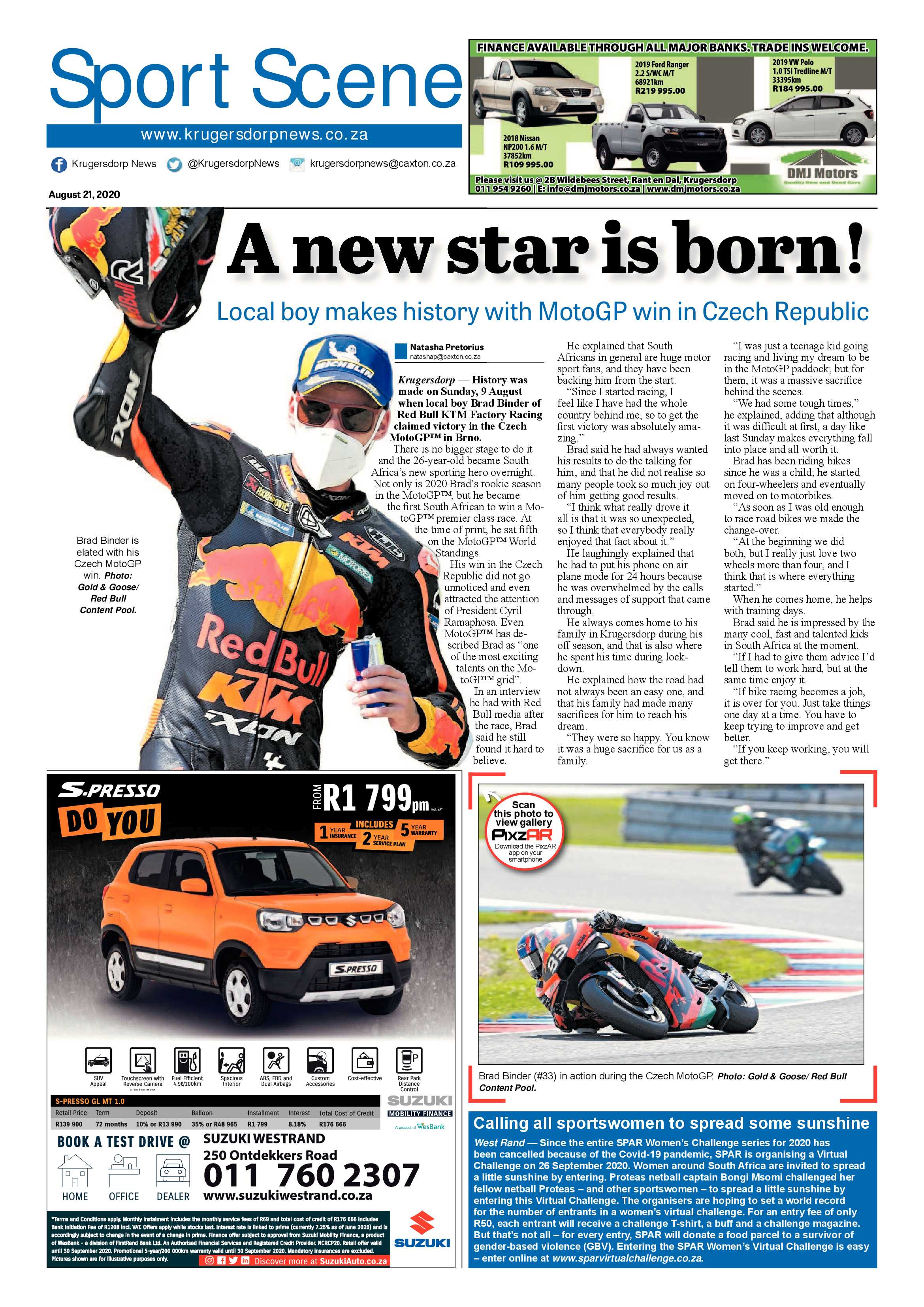 Krugersdorp News 21 August 2020 page 16