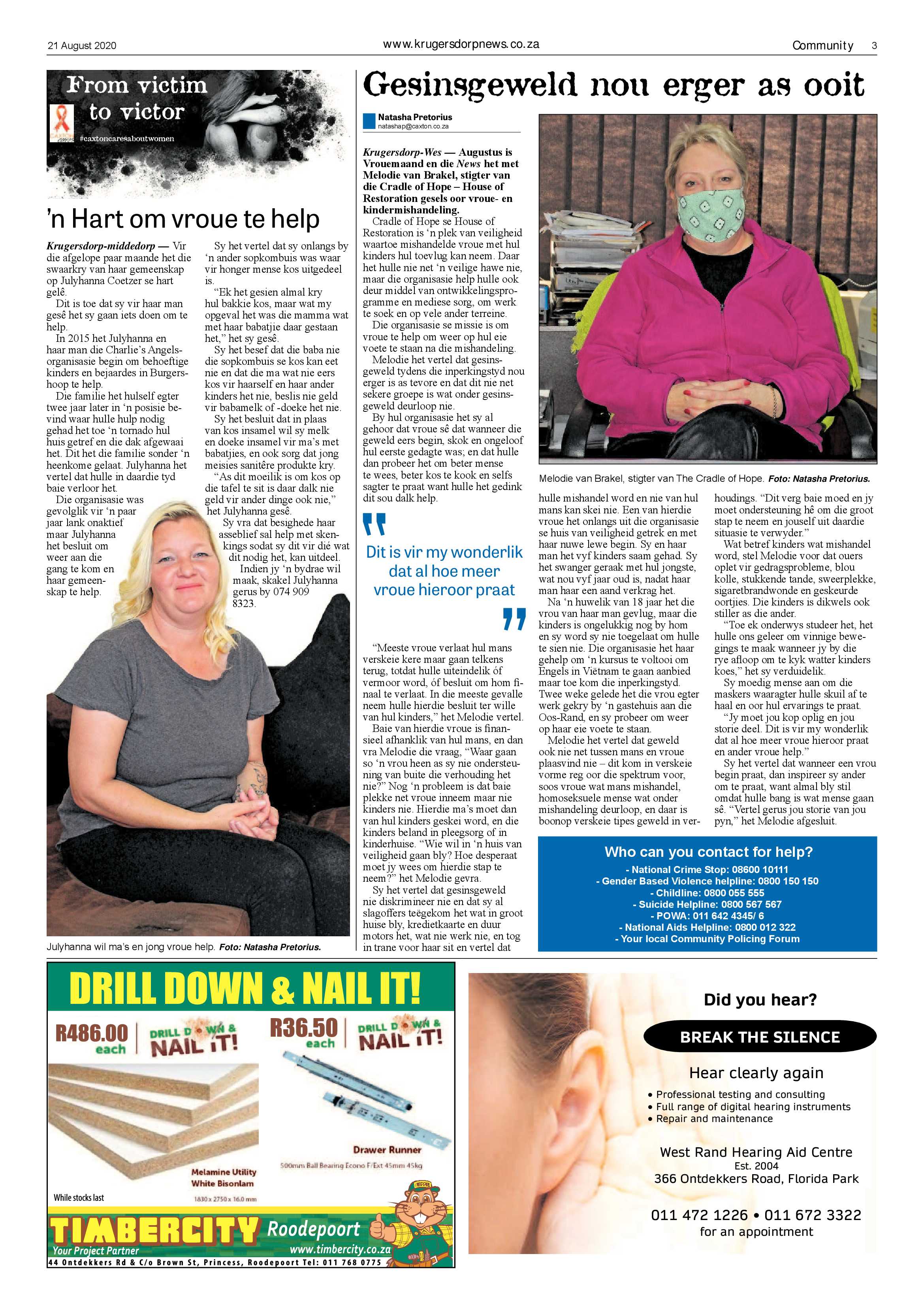 Krugersdorp News 21 August 2020 page 3