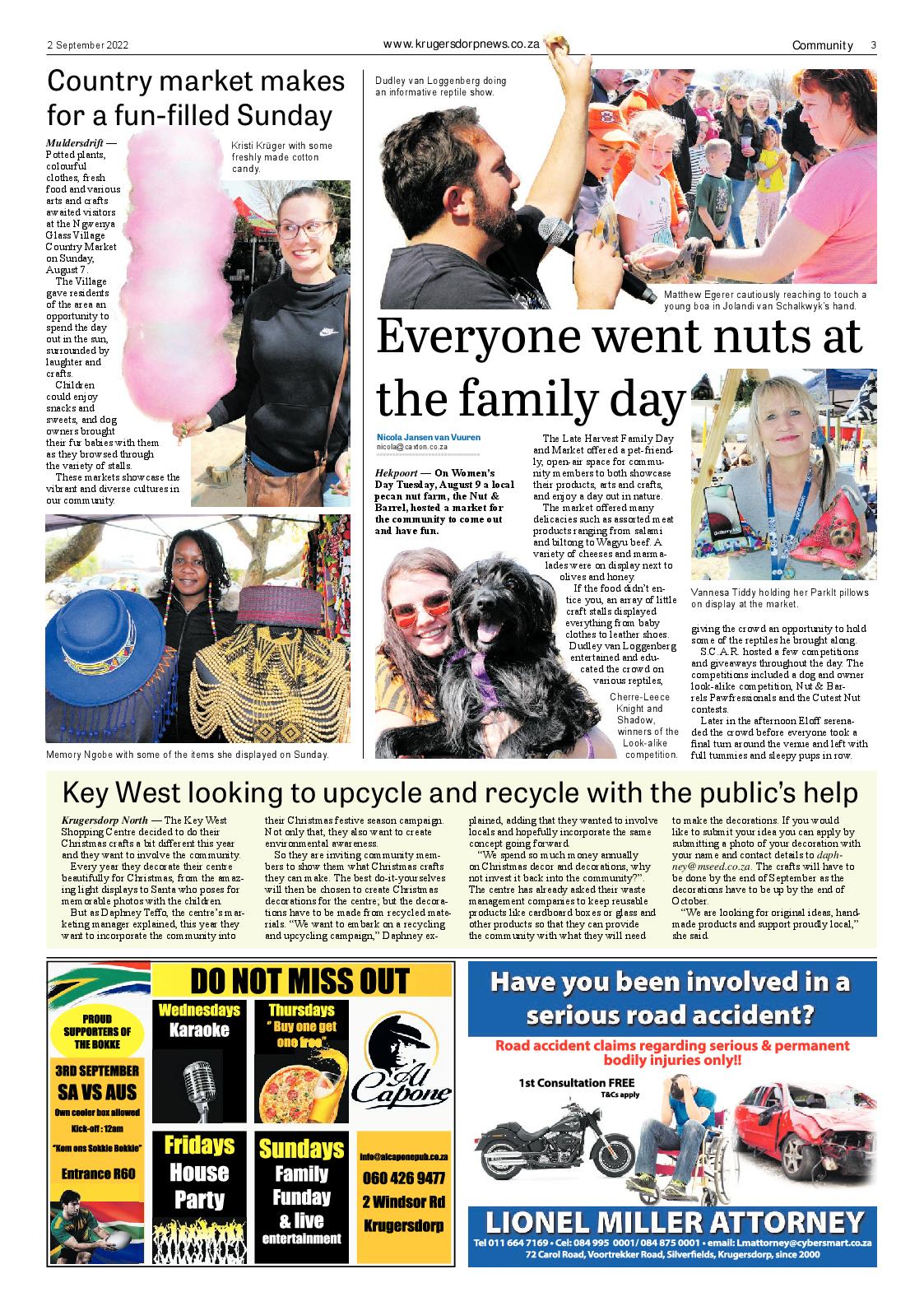 Krugersdorp News 2 September 2022 page 3